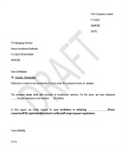 Cover letter
